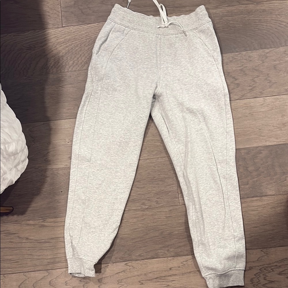 Lululemon Athletica Gray Track Pants Relaxed Fit Joggers